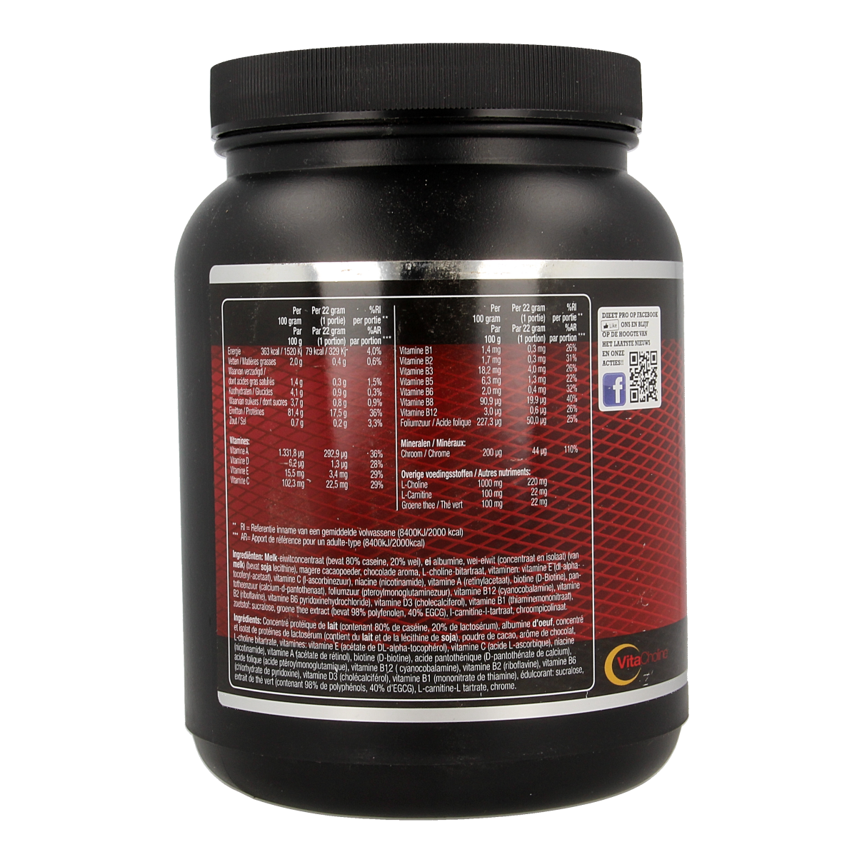 Dieet Pro Chocolade  500.00 Gram