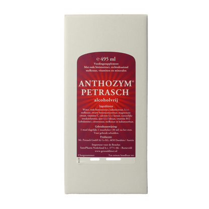 Petrasch Anthozym alcoholvrij 495.00 Milliliter