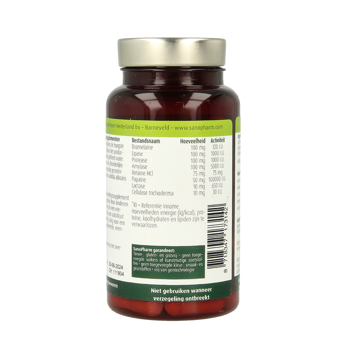 SanoPharm Sanozyme 60.00 Capsules