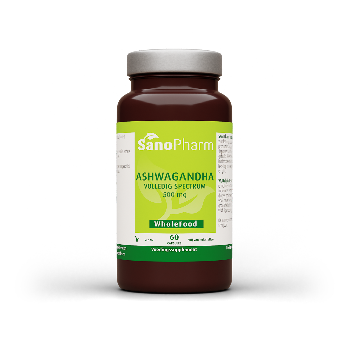 SanoPharm Ashwagandha wholefood 60.00 Capsules