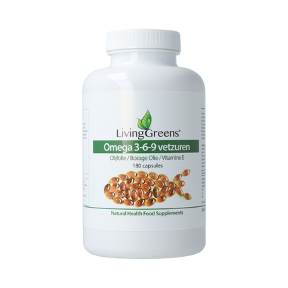 Livinggreens Omega 3-6-9 complex 180.00 Capsules