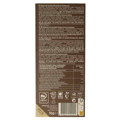 Lovechock Blueberry hempseed bio 70.00 Gram