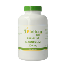 Elvitum  Premium magnesium 200mg 180.00 Tabletten