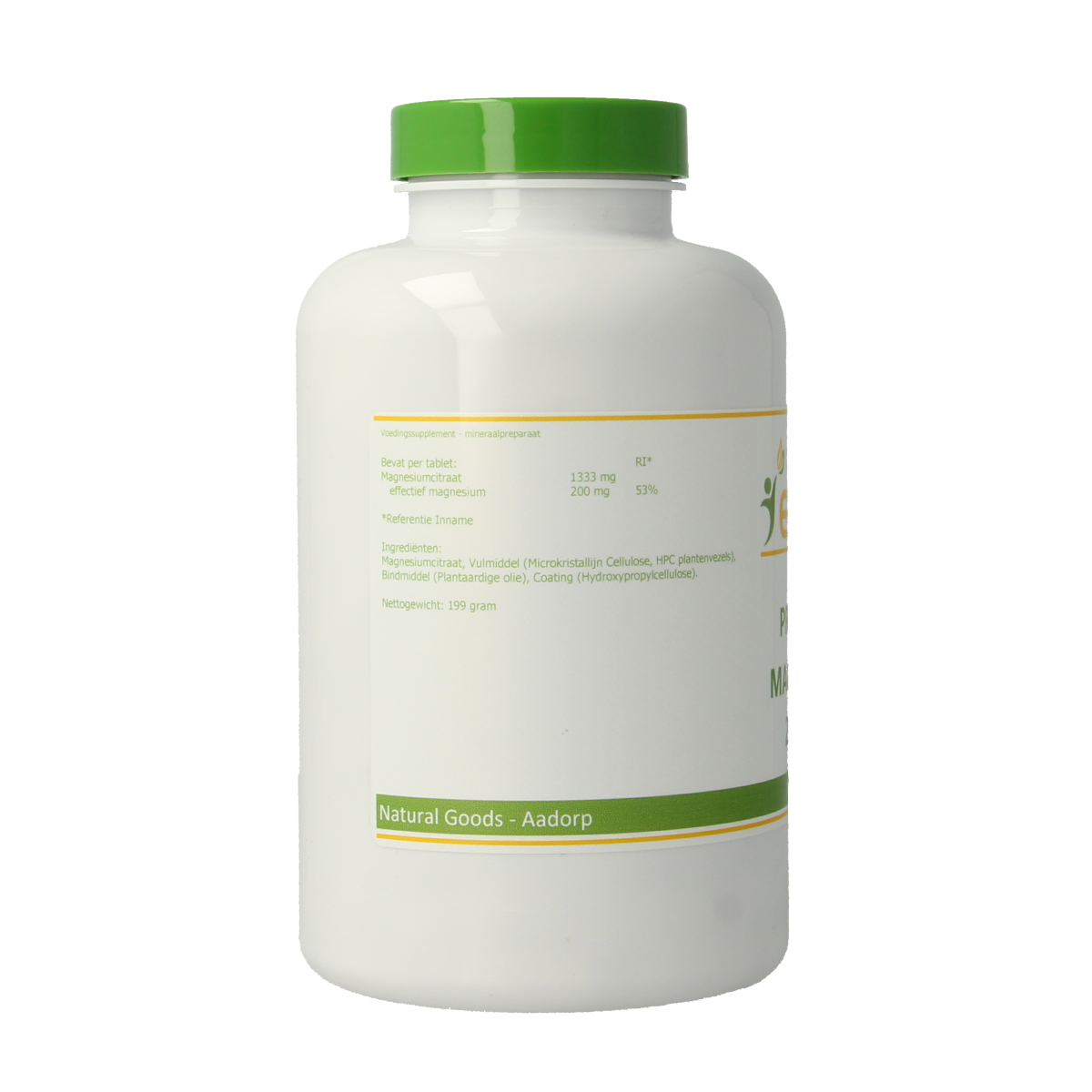 Elvitum  Premium magnesium 200mg 180.00 Tabletten