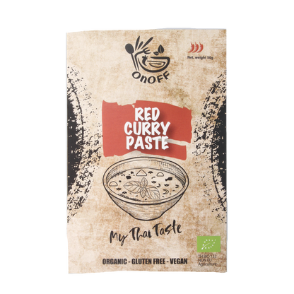 Onoff Thaise rode currypasta bio 50 Gram