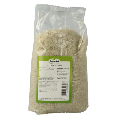 Bountiful Keltisch zeezout grof 1000.00 Gram