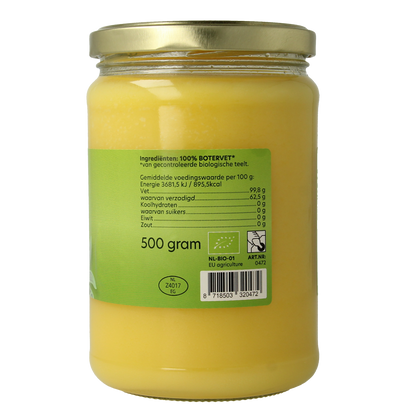 Bountiful Ghee boter bio 500.00 Gram