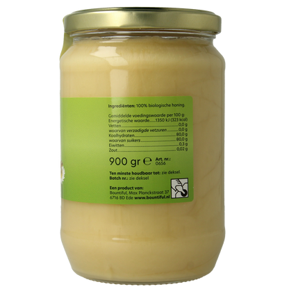 Bountiful Honing weidebloemen creme bio 900.00 Gram