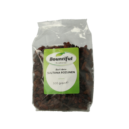 Bountiful Sultana rozijnen 500.00 Gram