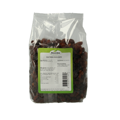 Bountiful Sultana rozijnen 500.00 Gram