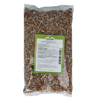 Bountiful Ambachtelijke granola basis 350.00 Gram