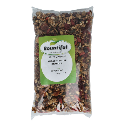 Bountiful Ambachtelijke granola superfood 350.00 Gram