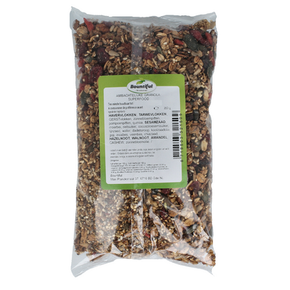 Bountiful Ambachtelijke granola superfood 350.00 Gram