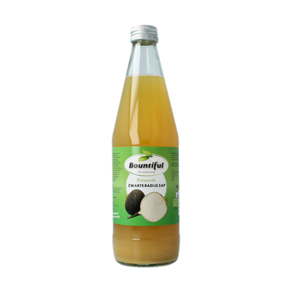 Bountiful Zwarte radijs sap bio 500.00 Milliliter