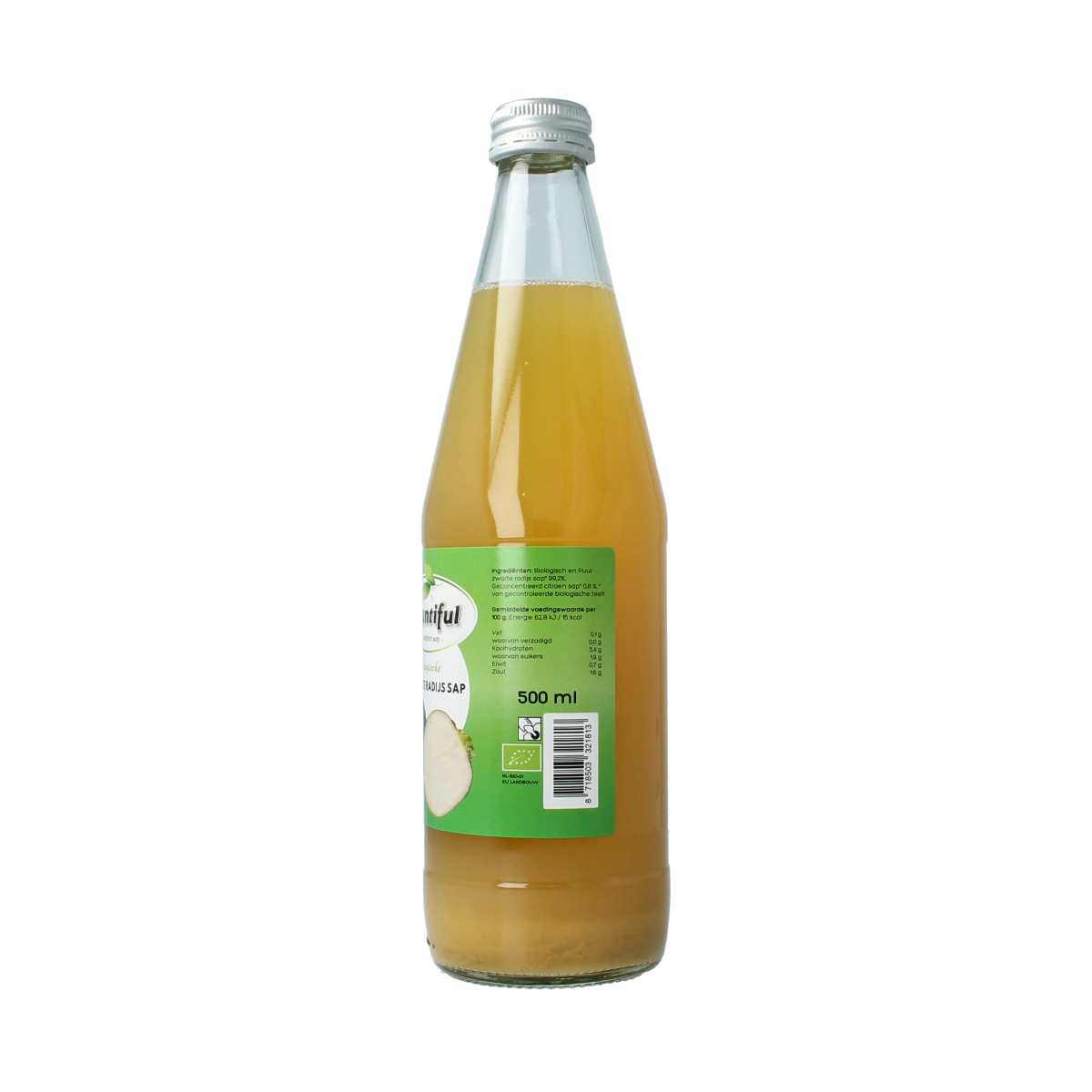 Bountiful Zwarte radijs sap bio 500.00 Milliliter