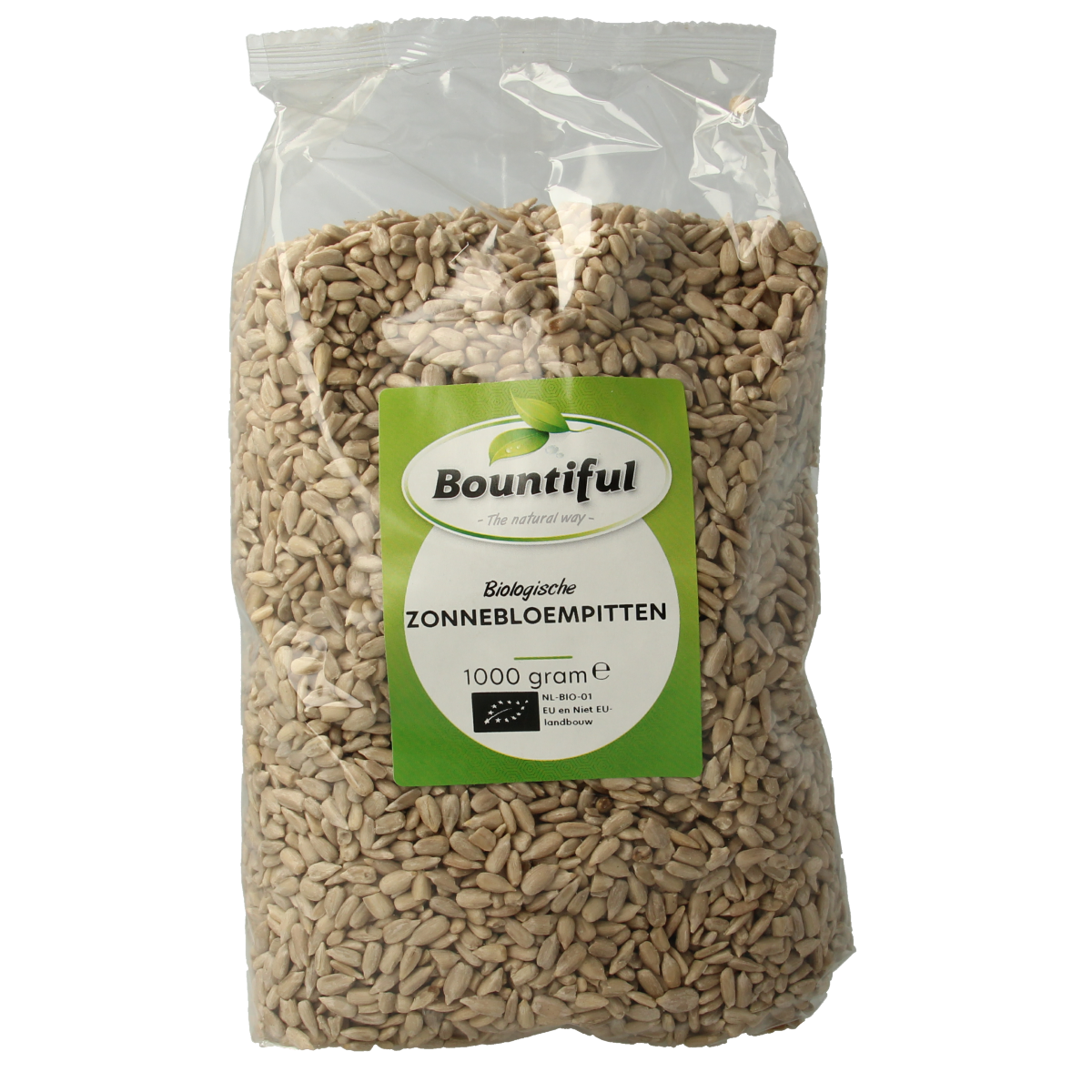 Bountiful Zonnebloemenpitten bio 1.00 Kilogram