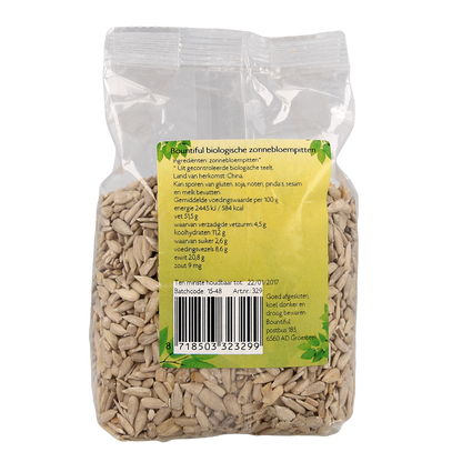 Bountiful Zonnebloemenpitten bio 400.00 Gram