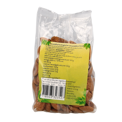 Bountiful Amandelen ongebrand bio 200.00 Gram