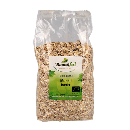 Bountiful Muesli basis bio 750.00 Gram