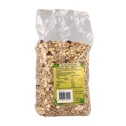 Bountiful Muesli basis bio 750.00 Gram
