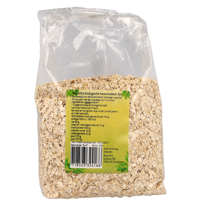 Bountiful Havervlokken fijn bio 500.00 Gram