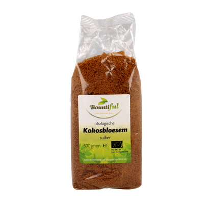 Bountiful Kokosbloesem suiker bio 500.00 Gram