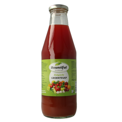 Bountiful Groentesap bio 750.00 Milliliter