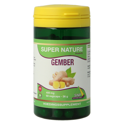 SNP Gember 400 mg 60.00 Vegetarische capsules