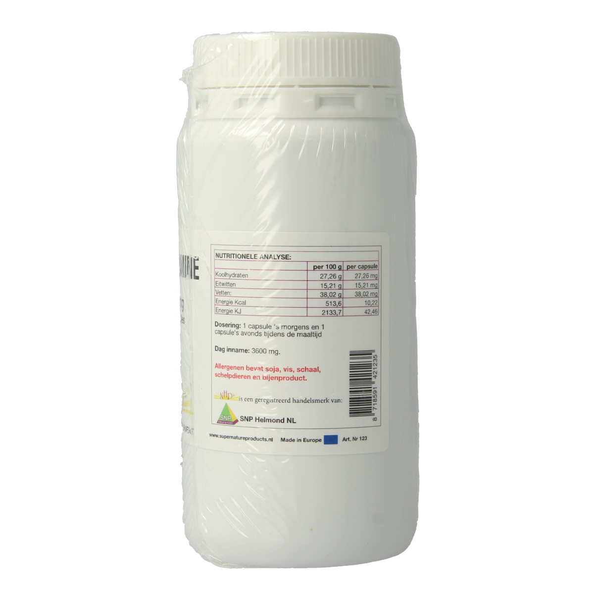 NHP Glucosamine 1800mg 100.00 Capsules