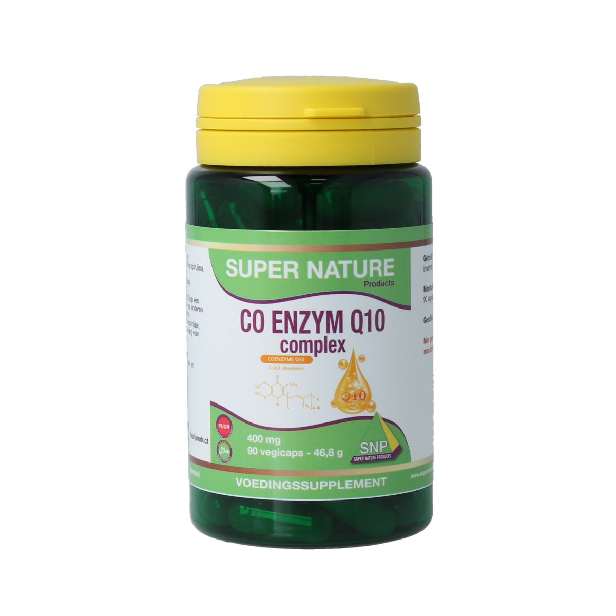 SNP Co enzym Q10 complex 400mg puur 90.00 Vegetarische capsules