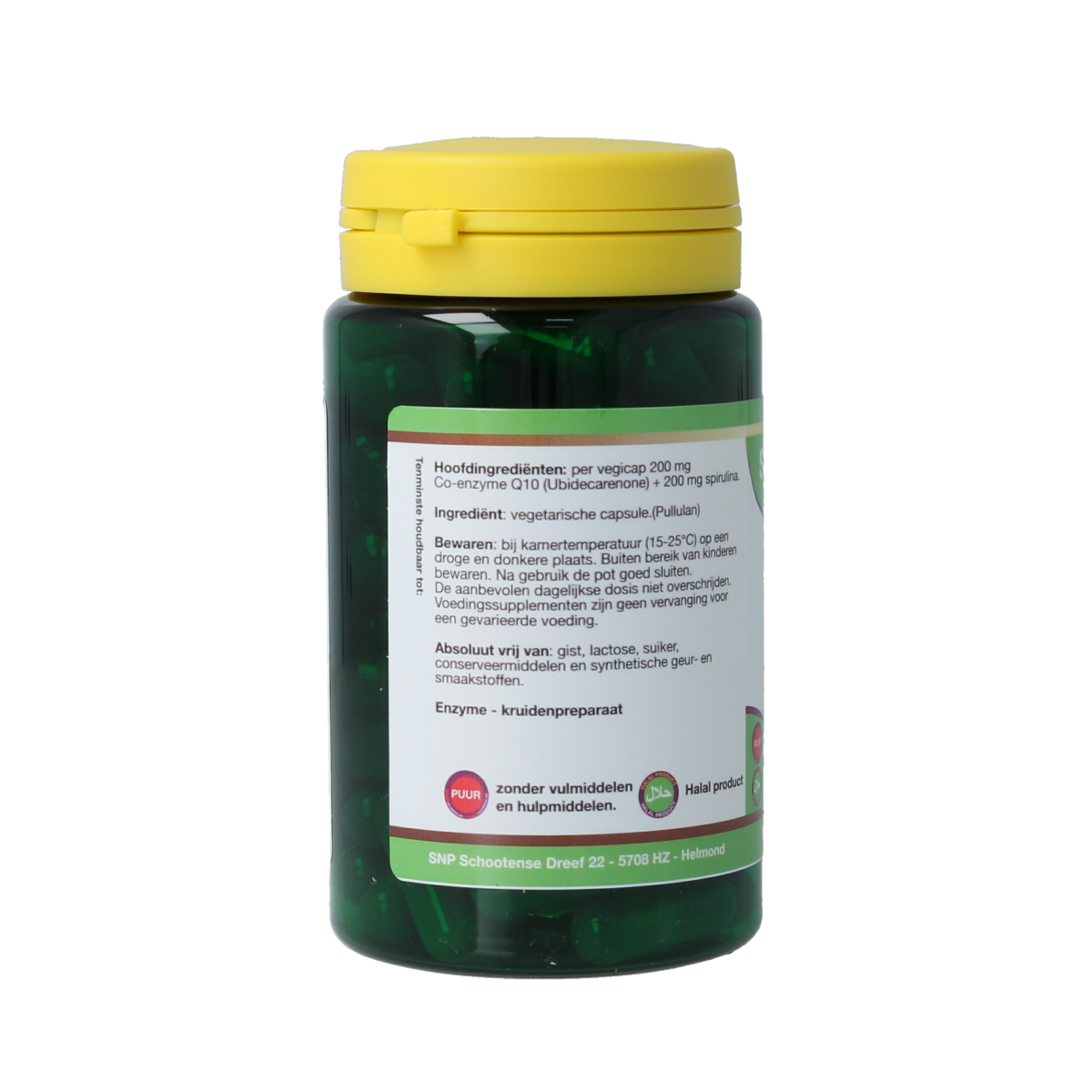 SNP Co enzym Q10 complex 400mg puur 90.00 Vegetarische capsules