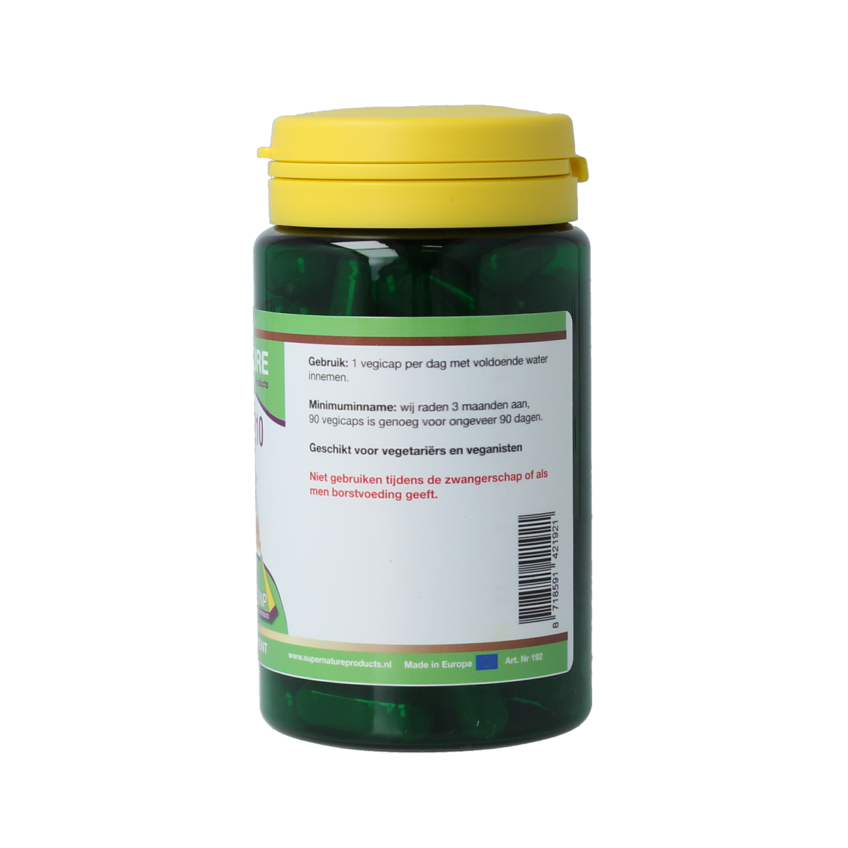 SNP Co enzym Q10 complex 400mg puur 90.00 Vegetarische capsules