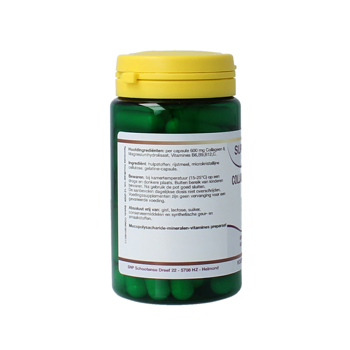 SNP Collageen magnesium vitamines 60.00 Capsules