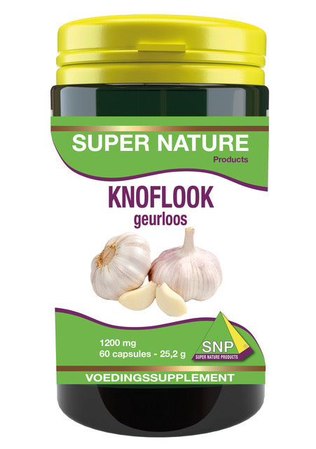 SNP Knoflook geurloos 1200mg 60.00 Capsules