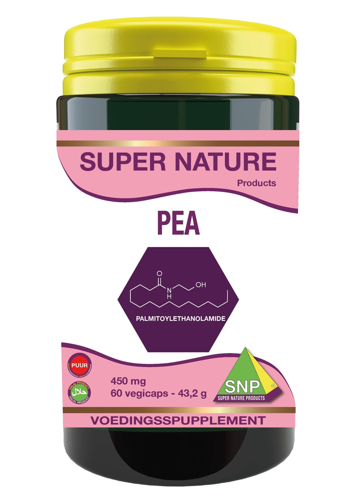 SNP PEA puur 450mg 60.00 Capsules