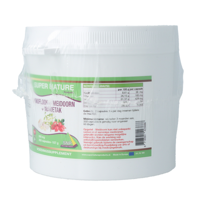 SNP Knoflook meidoorn maretak puur 350.00 Capsules
