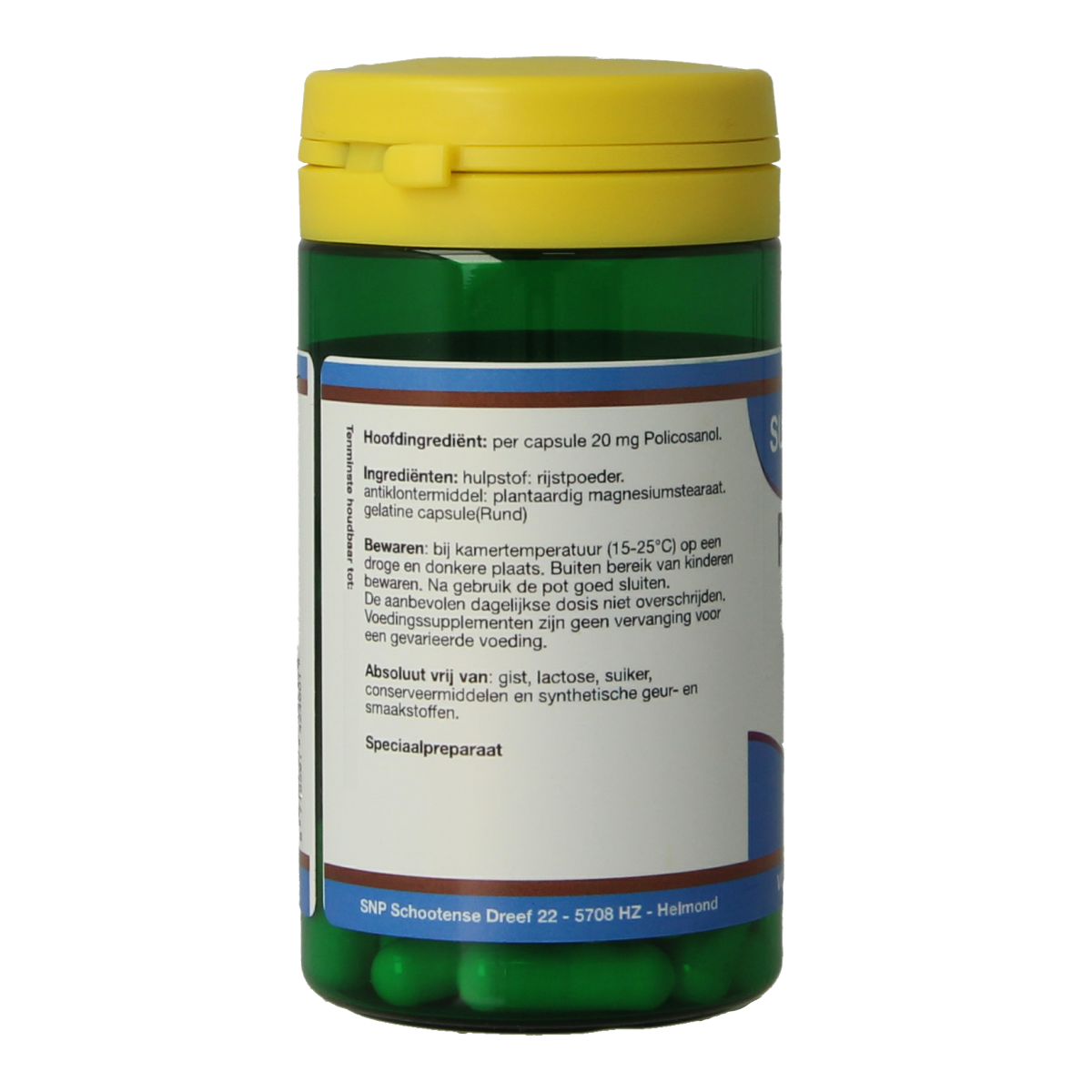 SNP Policosanol 20mg 60.00 Capsules