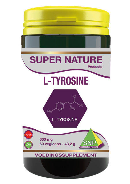 SNP L-Tyrosine 600mg puur 60.00 Capsules