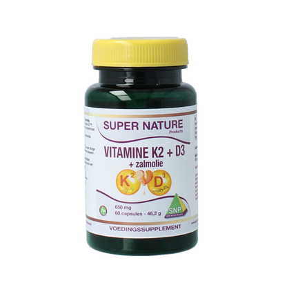 SNP Vitamine K2 D3 zalmolie 60.00 Capsules