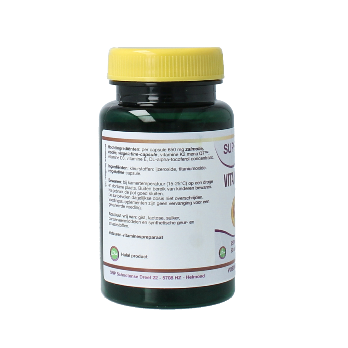 SNP Vitamine K2 D3 zalmolie 60.00 Capsules