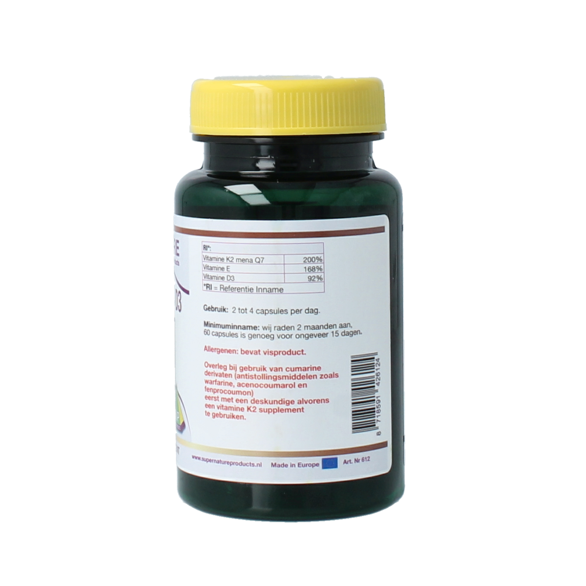 SNP Vitamine K2 D3 zalmolie 60.00 Capsules