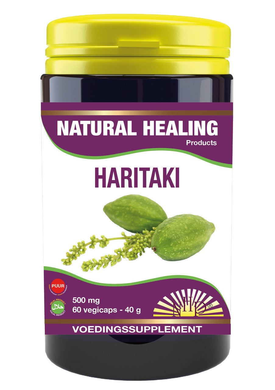 SNP Haritaki puur 60.00 Vegetarische capsules