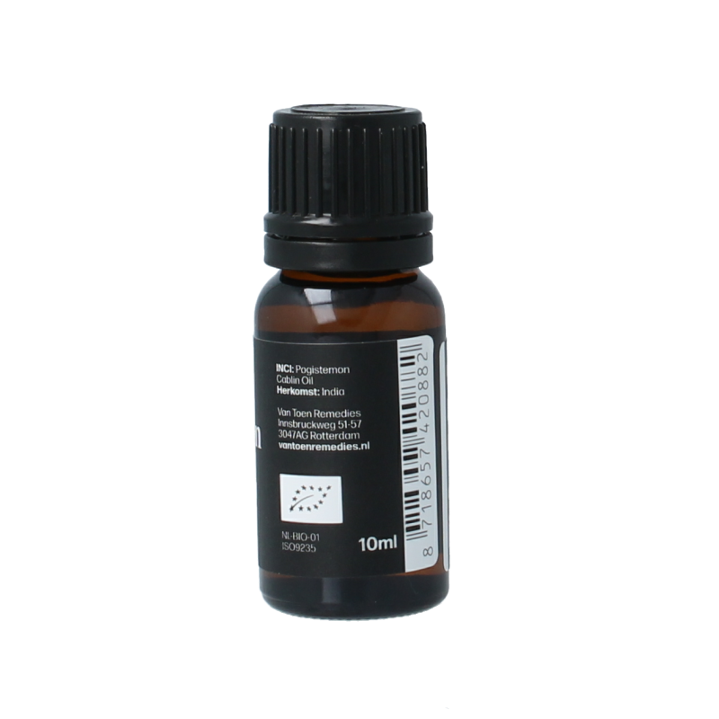 Van Toen Patchouli bio 10 Milliliter