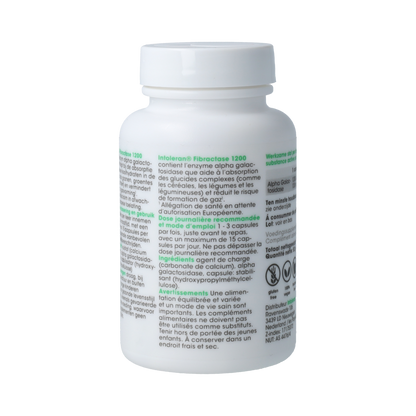 Intoleran Fibractase 1200 108.00 Vegetarische capsules