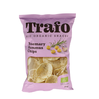 Trafo Hummus chips rosemary bio 75.00 Gram