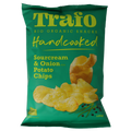 Trafo Chips handcooked sour cream & onion bio 125 Gram