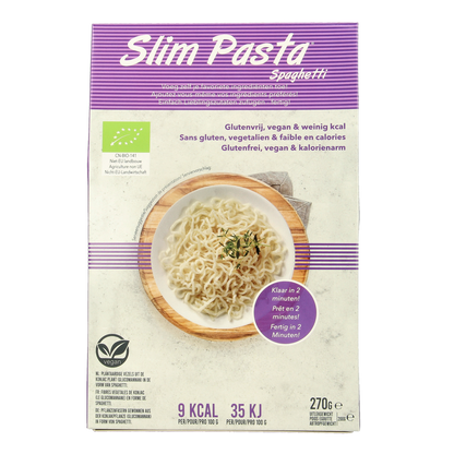 Slim Slim pasta spaghetti bio 270.00 Gram