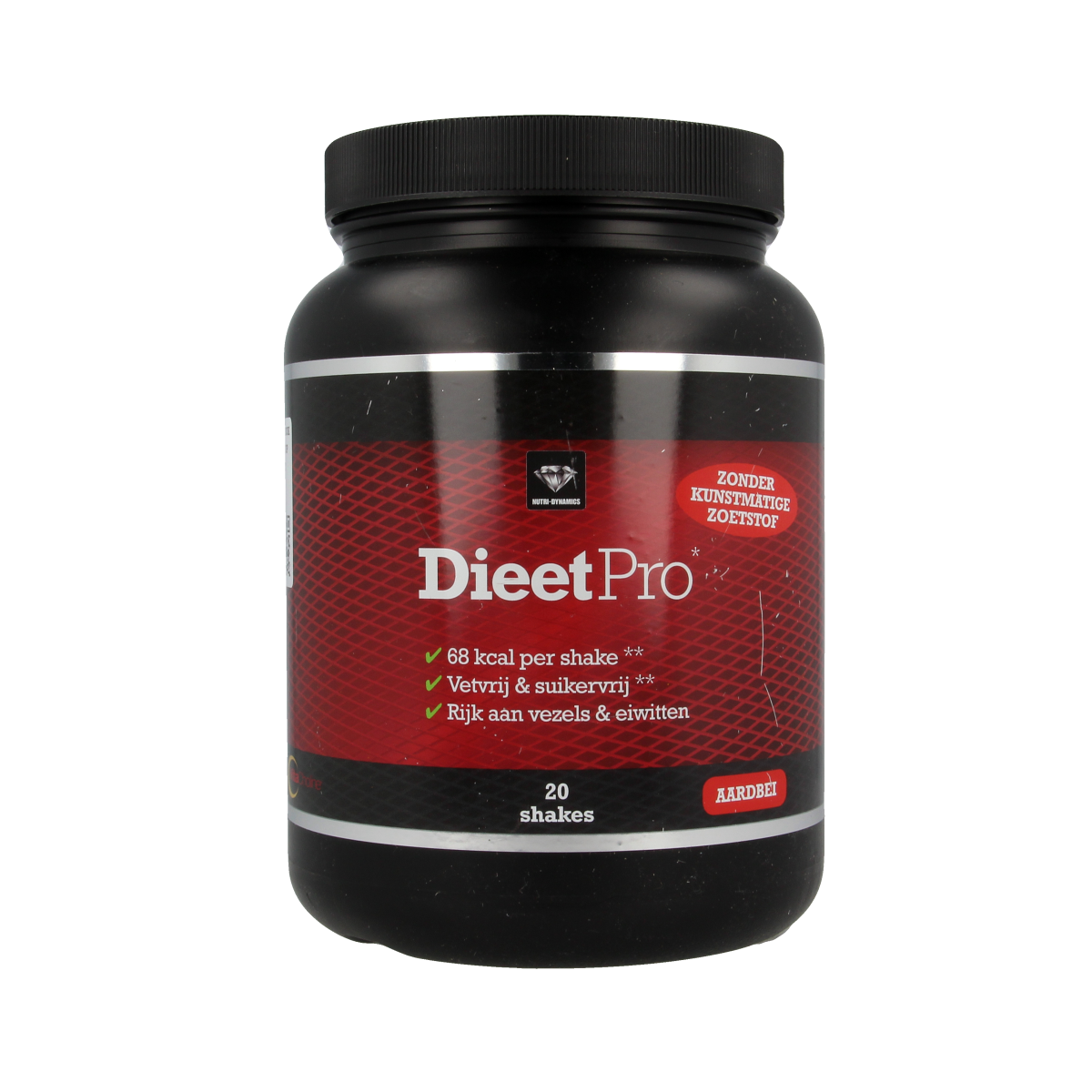 Dieet Pro Stevia aardbei 400.00 Gram