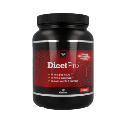 Dieet Pro Stevia aardbei 400.00 Gram