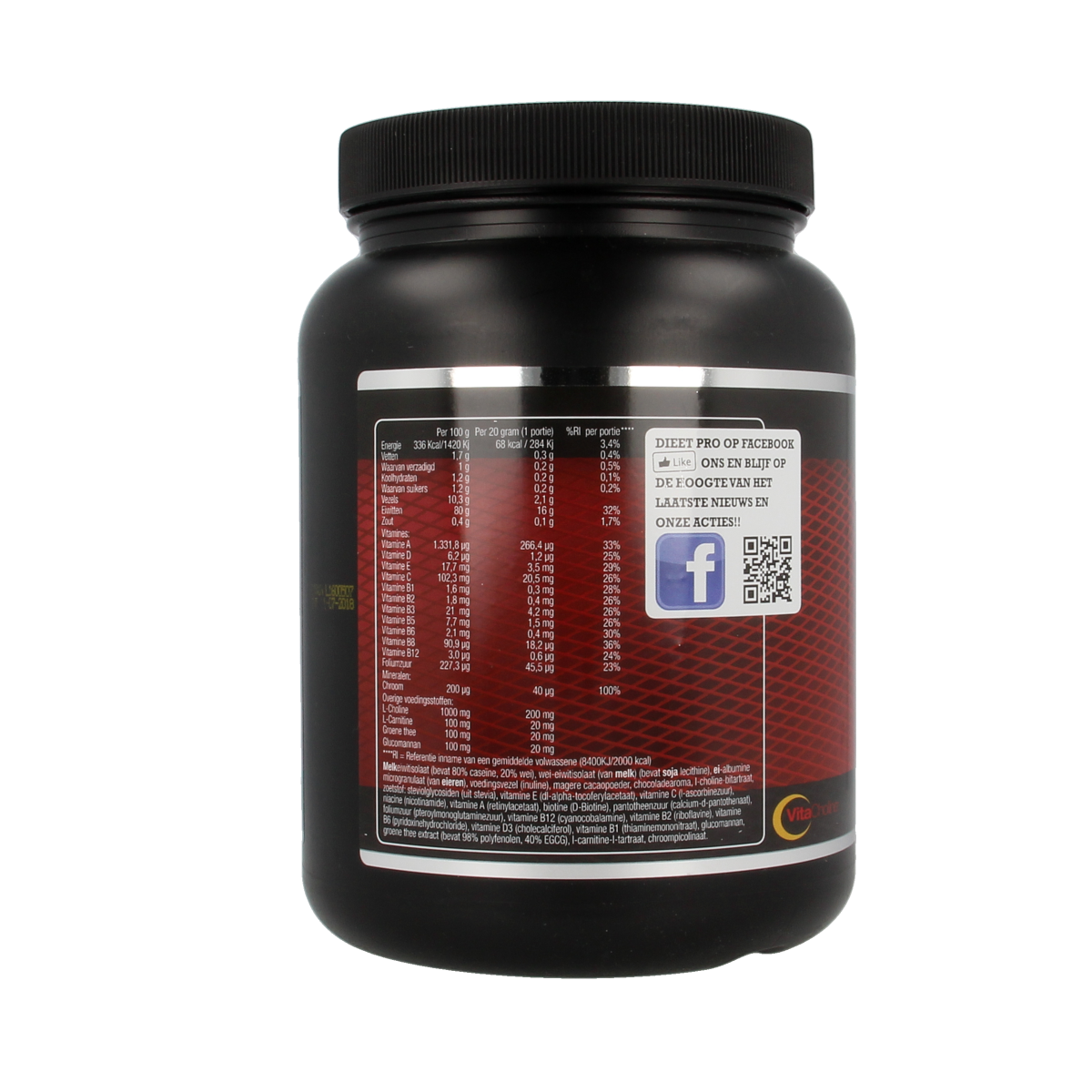 Dieet Pro Stevia chocolade 400.00 Gram